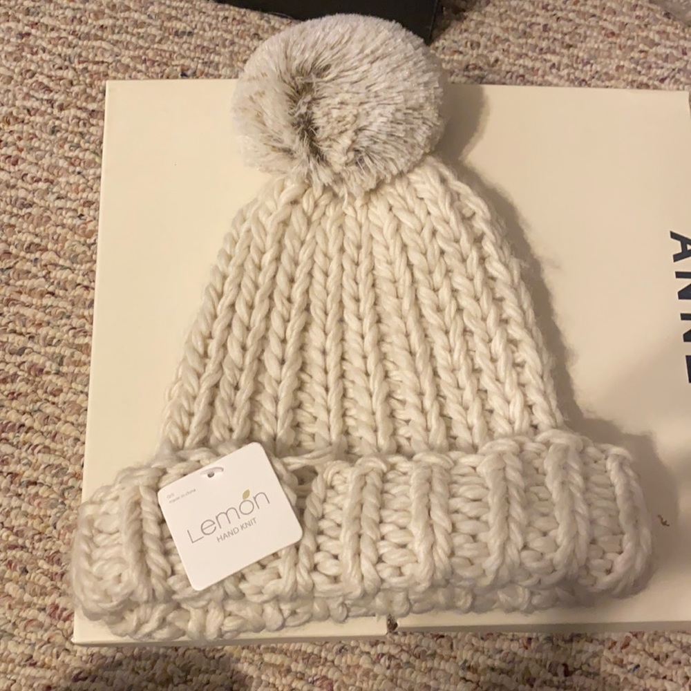 Lemon kit beanie